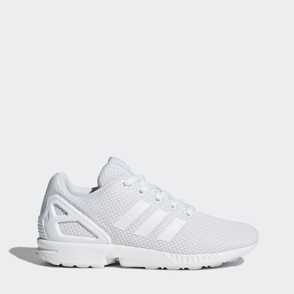 Adidas Zx Flux - Originals για αγορια - Ασπρα,Μέγεθος: EU 27 – 39 1/3 (696NMKGZ)